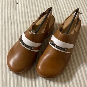 Anthropologie Silent D Georgia Slingback Heel Clogs. NWT
